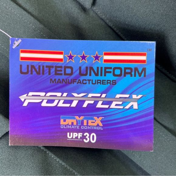 United Uniform Manufacturers Size XL(17-17-1/2) Dark Green Short Sleeve … - Picture 7 of 11